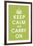 Keep Calm (kiwi)-Vintage Reproduction-Framed Art Print