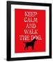 Keep Calm (Labrador)-Ginger Oliphant-Framed Art Print