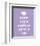 Keep Calm, Lavender Tea-The Vintage Collection-Framed Art Print