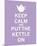 Keep Calm, Lavender Tea-The Vintage Collection-Mounted Giclee Print