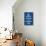Keep Calm (navy)-null-Mounted Giclee Print displayed on a wall