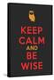 Keep Calm Poster-MishaAbesadze-Framed Stretched Canvas