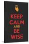 Keep Calm Poster-MishaAbesadze-Stretched Canvas