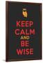 Keep Calm Poster-MishaAbesadze-Framed Art Print