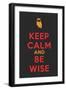 Keep Calm Poster-MishaAbesadze-Framed Art Print