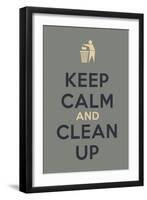 Keep Calm Poster-MishaAbesadze-Framed Art Print