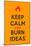 Keep Calm Poster-MishaAbesadze-Mounted Art Print