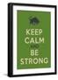 Keep Calm Poster-MishaAbesadze-Framed Art Print