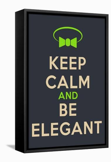 Keep Calm Poster-MishaAbesadze-Framed Stretched Canvas