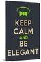 Keep Calm Poster-MishaAbesadze-Mounted Art Print