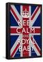 Keep Calm Royal Baby Commemorative-null-Framed Poster