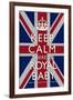 Keep Calm Royal Baby Commemorative-null-Framed Art Print