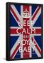 Keep Calm Royal Baby Commemorative-null-Framed Poster