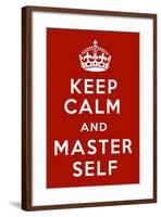 Keep Calm V-Mindy Sommers-Framed Giclee Print