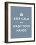 Keep Calm - Wash-The Vintage Collection-Framed Giclee Print