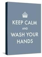 Keep Calm - Wash-The Vintage Collection-Stretched Canvas