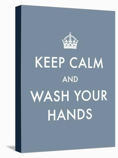 Keep Calm - Wash-The Vintage Collection-Stretched Canvas