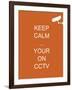 Keep Calm Your're on CCTV-Whoartnow-Framed Giclee Print