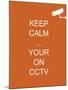 Keep Calm Your're on CCTV-Whoartnow-Mounted Giclee Print