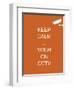Keep Calm Your're on CCTV-Whoartnow-Framed Premium Giclee Print