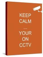 Keep Calm Your're on CCTV-Whoartnow-Stretched Canvas