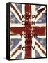 Keep Calm Your're on CCTV-Whoartnow-Framed Stretched Canvas