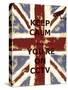 Keep Calm Your're on CCTV-Whoartnow-Stretched Canvas