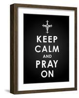 Keep Calm-Jace Grey-Framed Art Print