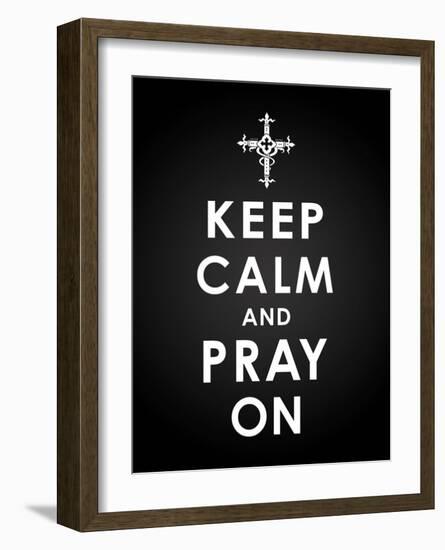 Keep Calm-Jace Grey-Framed Art Print