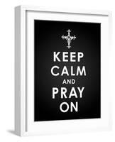 Keep Calm-Jace Grey-Framed Art Print