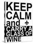 Keep Calm-Jan Weiss-Stretched Canvas