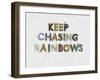 Keep Chasing Rainbows-Tom Quartermaine-Framed Giclee Print