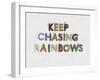 Keep Chasing Rainbows-Tom Quartermaine-Framed Giclee Print