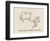 Keep Cheerful!-William Heath Robinson-Framed Art Print