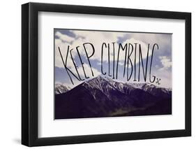 Keep Climbing-Leah Flores-Framed Giclee Print