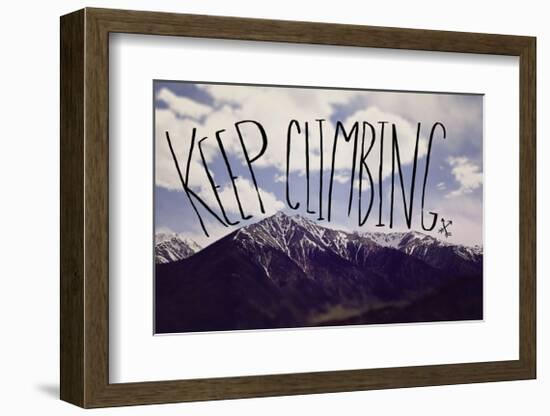 Keep Climbing-Leah Flores-Framed Giclee Print