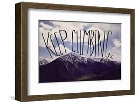 Keep Climbing-Leah Flores-Framed Giclee Print