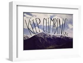 Keep Climbing-Leah Flores-Framed Giclee Print