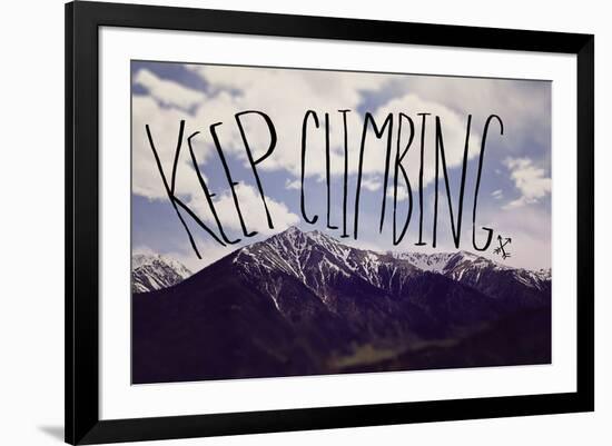 Keep Climbing-Leah Flores-Framed Giclee Print