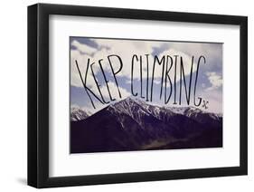 Keep Climbing-Leah Flores-Framed Art Print