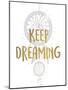 Keep Dreaming 1-Kimberly Allen-Mounted Art Print