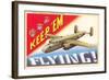 Keep 'Em Flying Medium Bomber-null-Framed Art Print