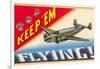 Keep 'em Flying-null-Framed Art Print