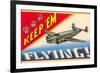 Keep 'em Flying-null-Framed Art Print