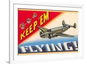 Keep 'em Flying-null-Framed Premium Giclee Print