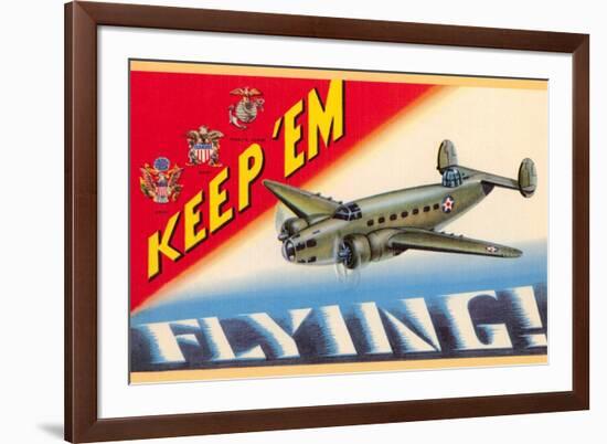 Keep 'em Flying-null-Framed Premium Giclee Print