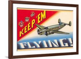 Keep 'em Flying-null-Framed Premium Giclee Print