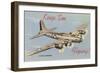 Keep Em Flyng, Flying Fortress-null-Framed Art Print