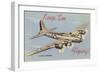 Keep Em Flyng, Flying Fortress-null-Framed Art Print