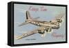 Keep Em Flyng, Flying Fortress-null-Framed Stretched Canvas